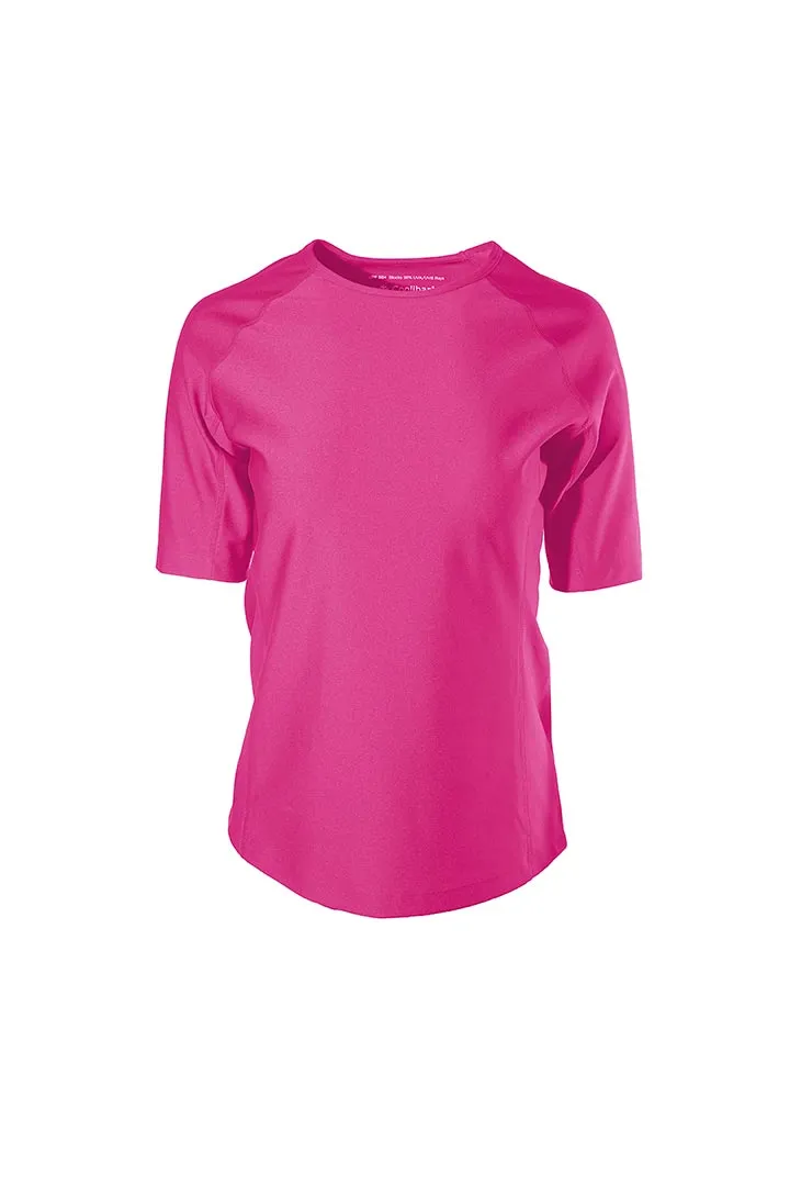 Women's Hightide Short Sleeve Swim Shirt | Magnolia Pink